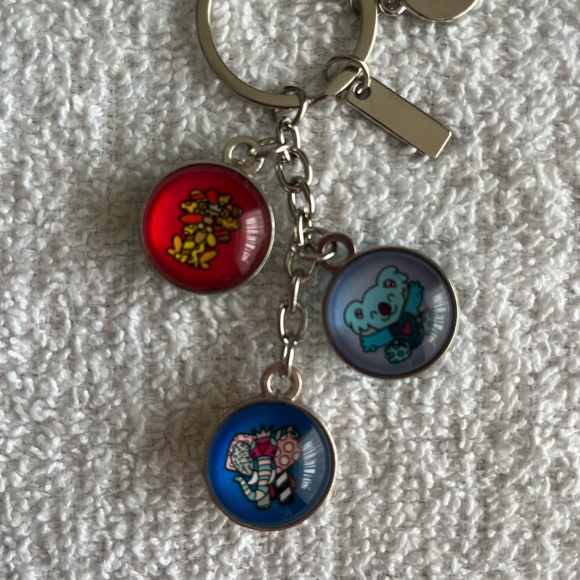 SDZWA X BRITTO Multicolor Animal Enamel Keyring Keychain - Picture 8 of 10